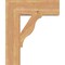 Ekena Millwork Funston Block Smooth Bracket, Western Red Cedar, 5 1/2"W x 20"D x 24"H BKT06X20X24FST05SWR - alternate 4